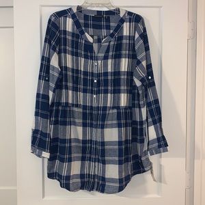 Flannel top/dress